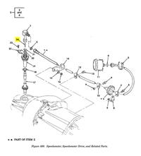 Speedometer Adapter Pin HMMWV